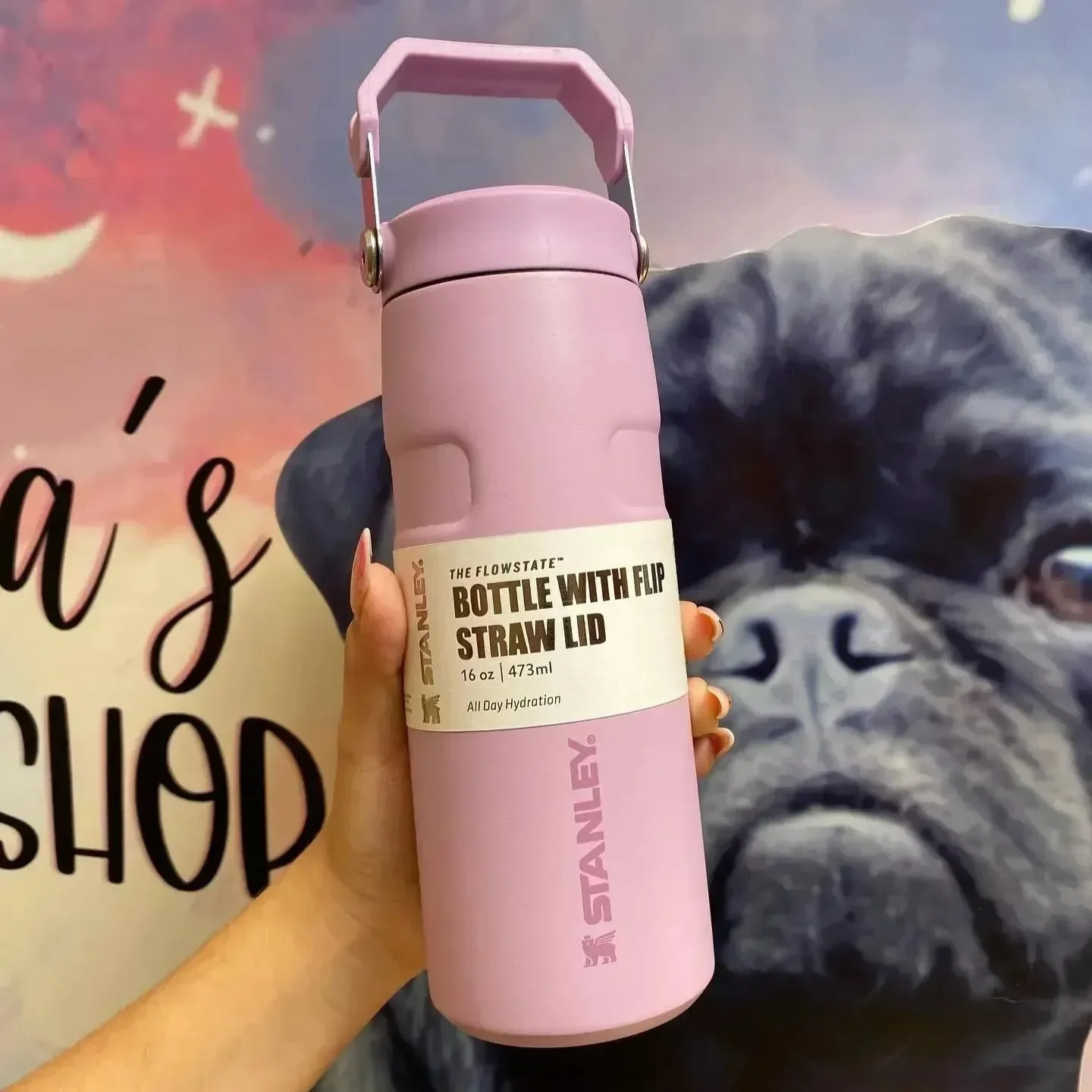 Stanley IceFlow Flip Straw 2.0 Water Bottle (16 oz/24 oz) - Image 5