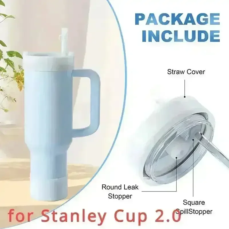 Silicone Spill-Proof Stoppers for Stanley Cup (Set of 3) - Image 2