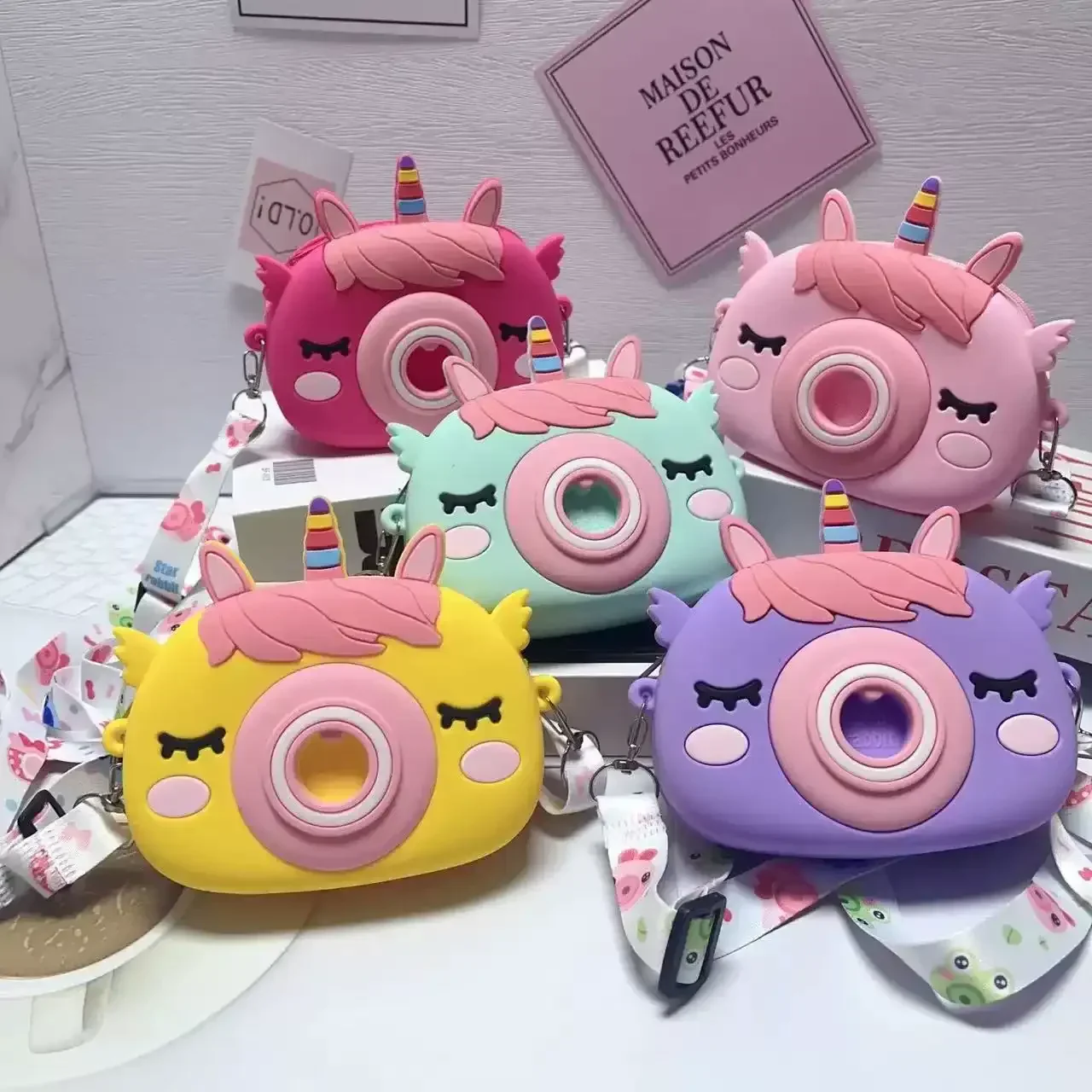 Star Unicorn Silicon Sling Bag - Image 2