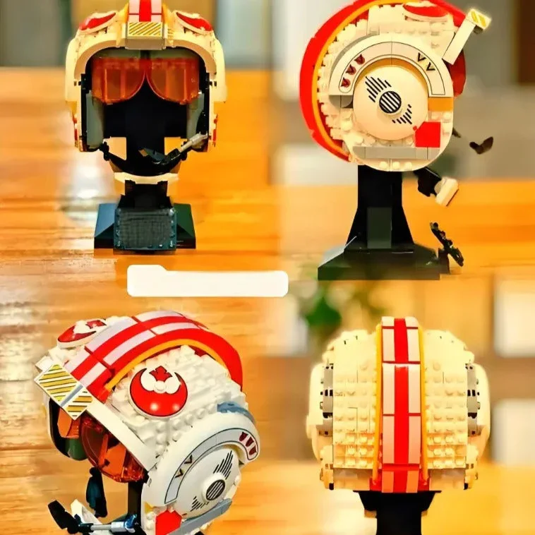Star Wars Red Five Walker Helmet Building Blocks - Image 2