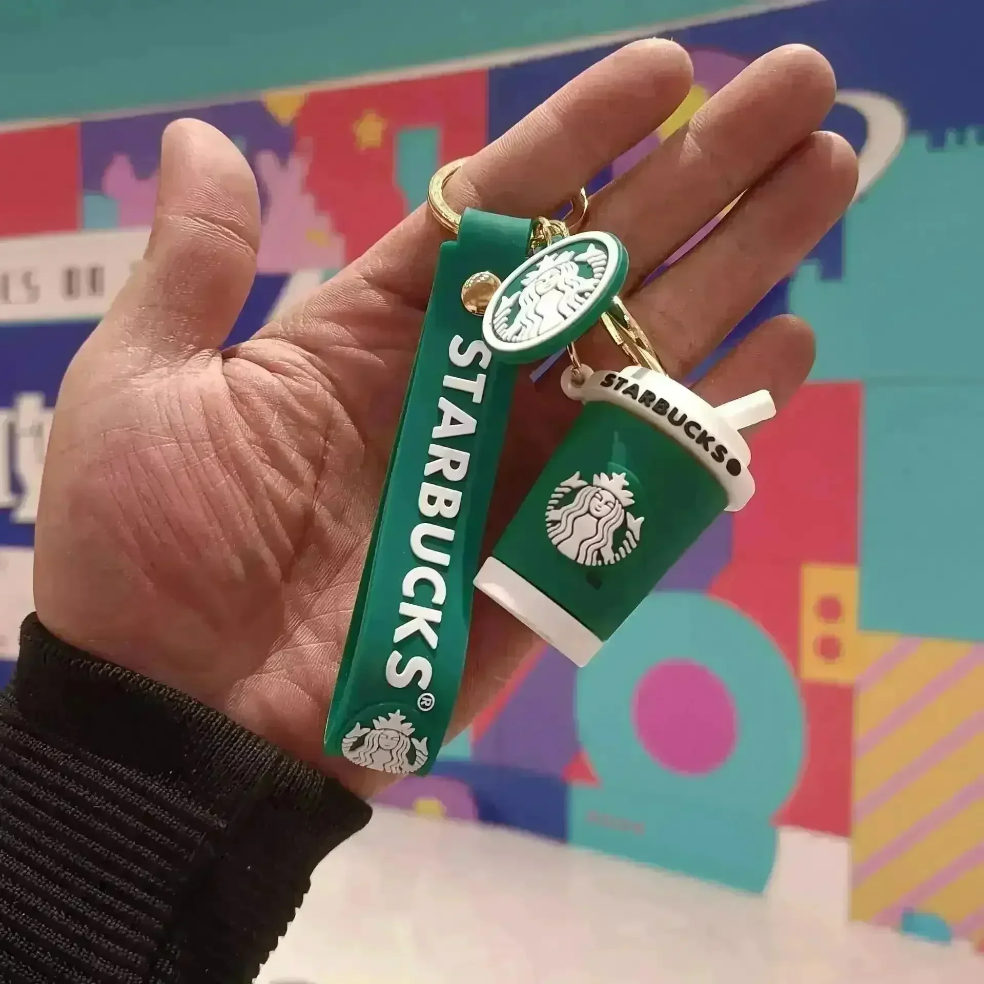 Starbucks Brew Buddy 3D Keychain - Image 3