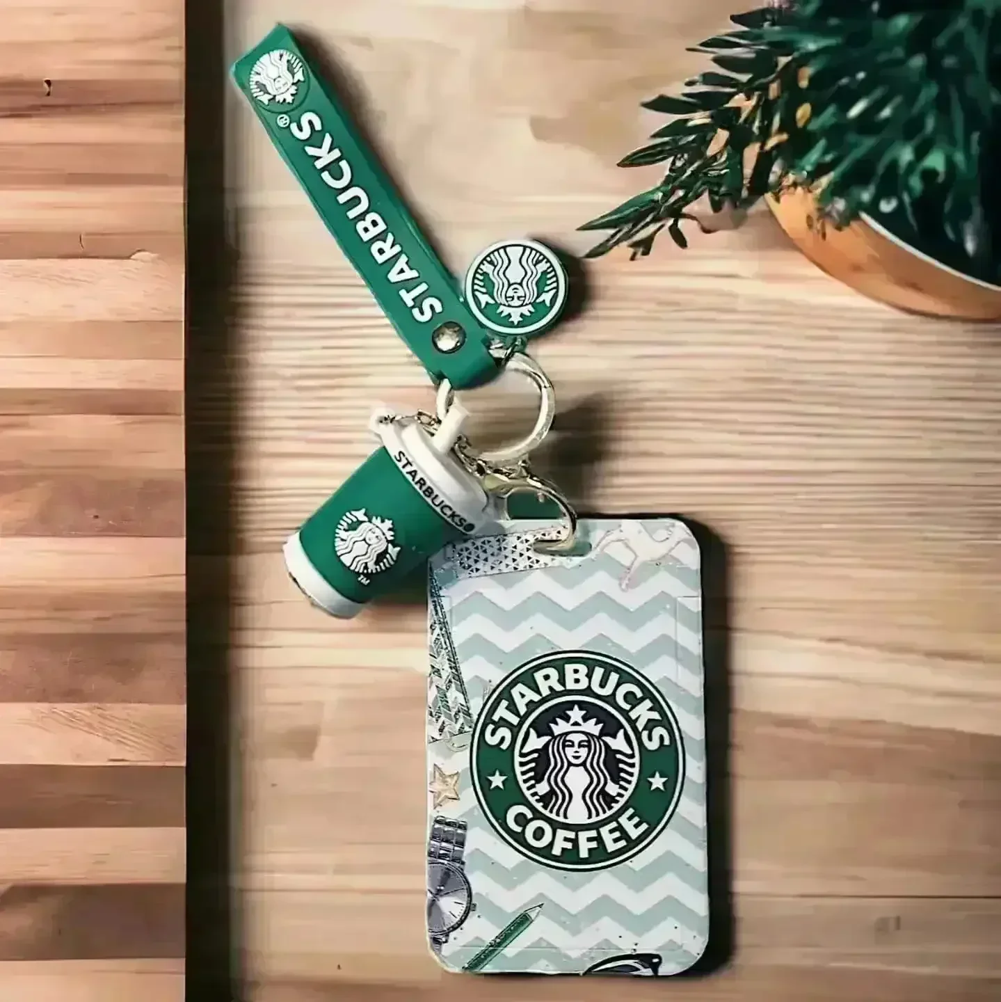 Starbucks ID Card Keychain - Image 3