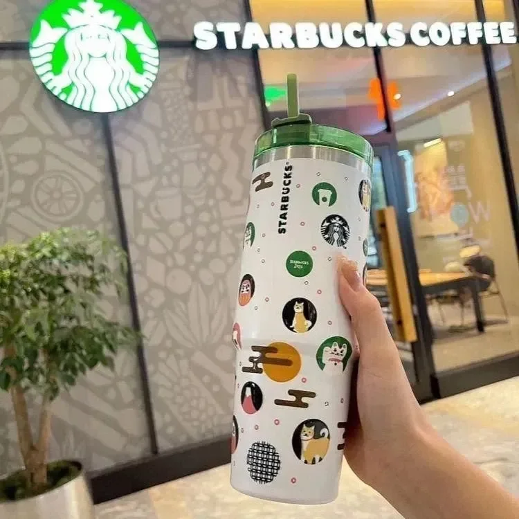 Starbucks Lucky Cat Tumbler (800 ml) - Image 3