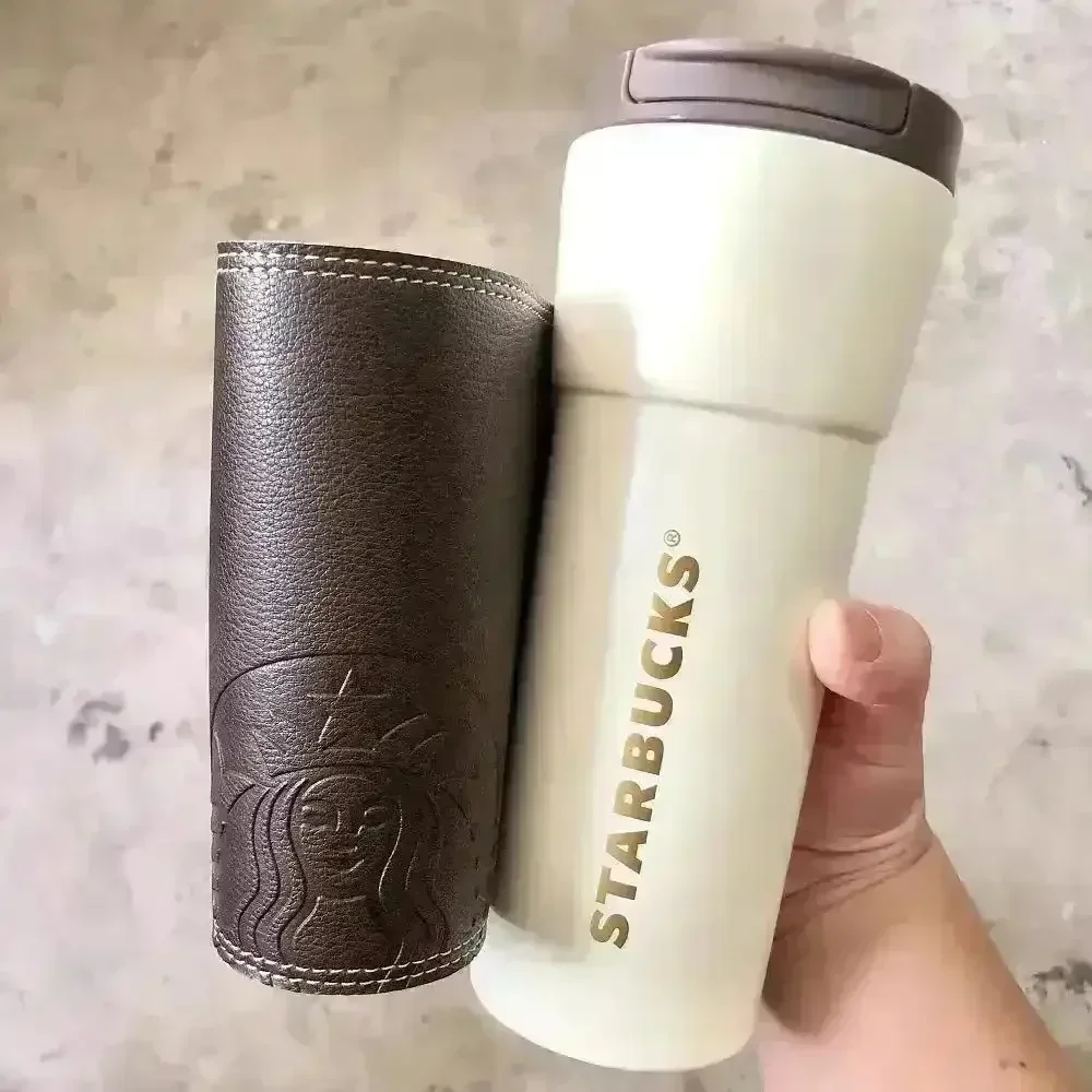 Starbucks Premium Leather Cover Bottle (500 ml) - Image 8