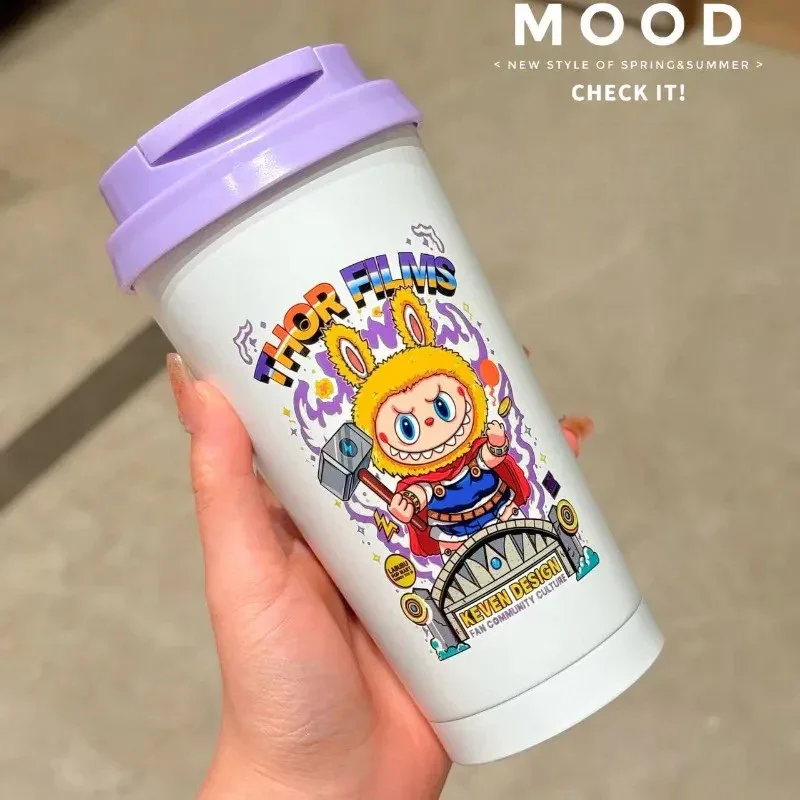 StarBX Labubu Avengers Insulated Cup (500 ml) - Image 8