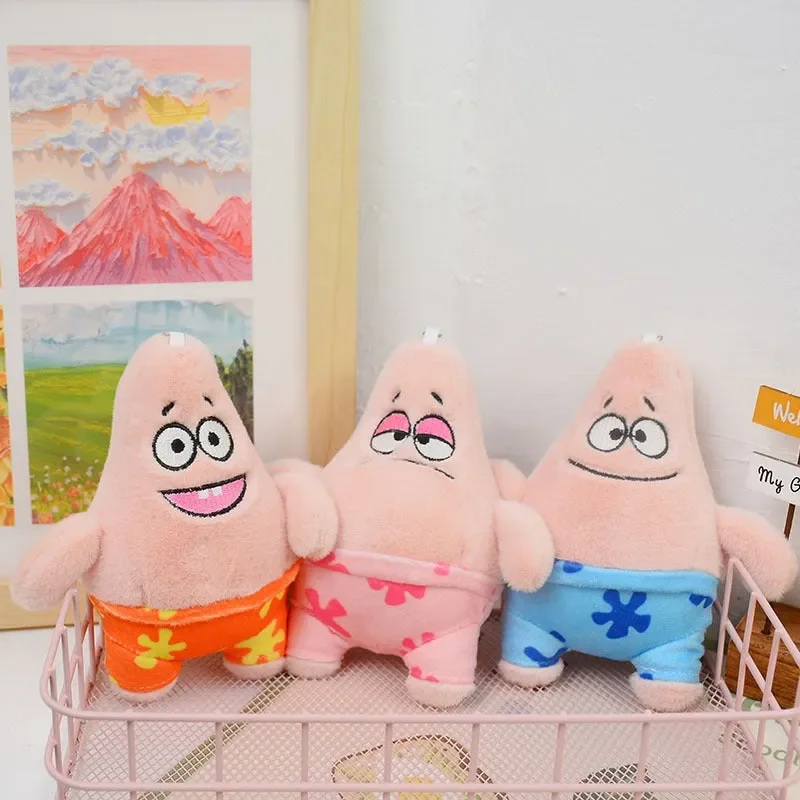 Starfish Style Patrick Plush Keychain - Image 2