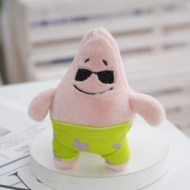 Starfish Style Patrick Plush Keychain - Image 5