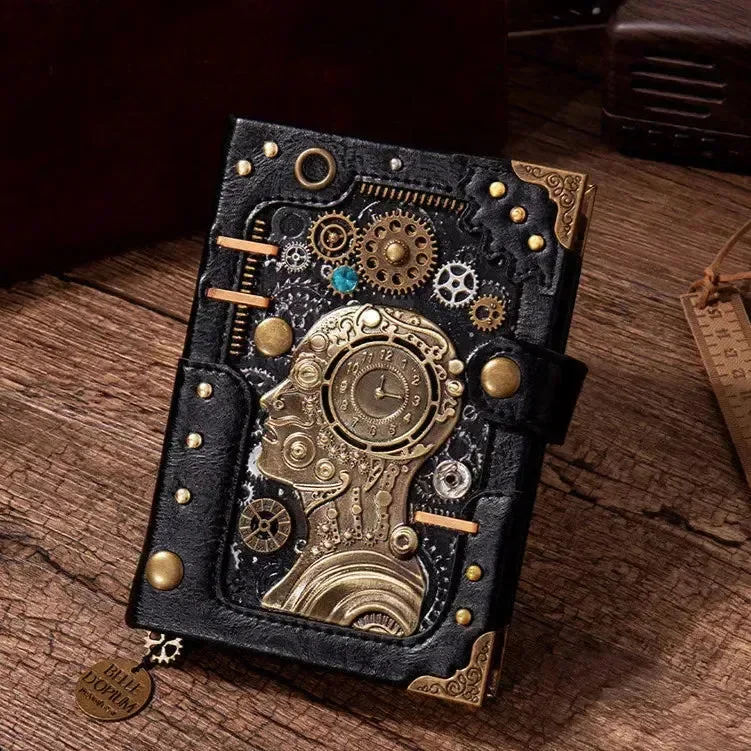 Steampunk Style Mechanical Notebook - Image 9