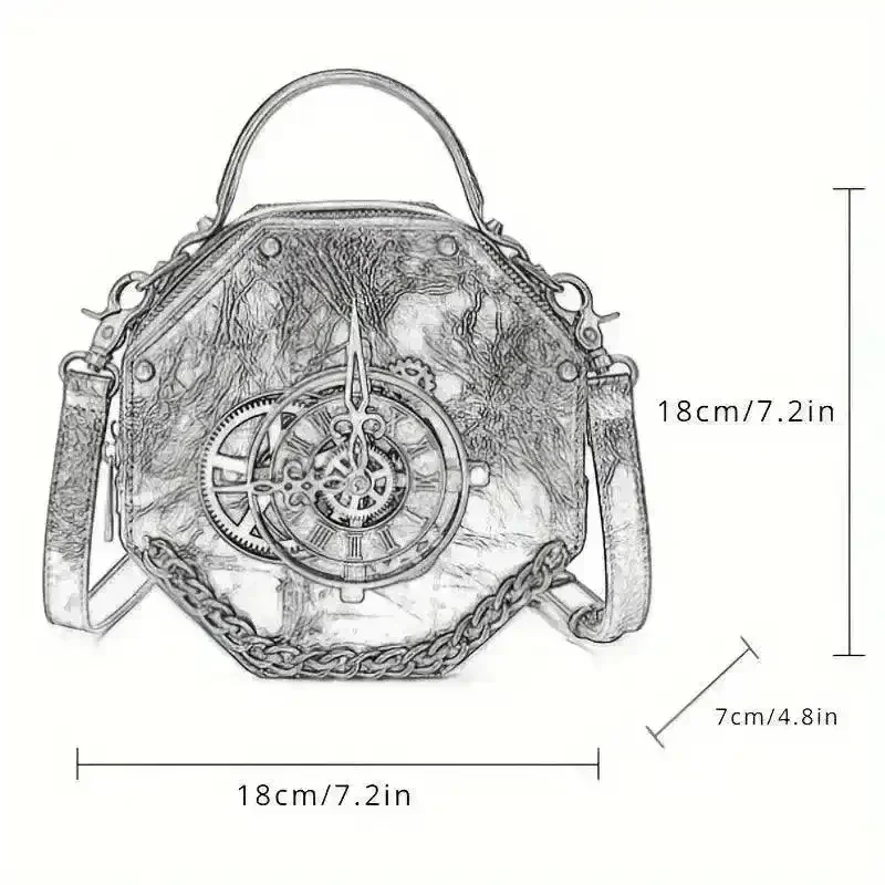 Steampunk Style Mini Handbag - Image 10