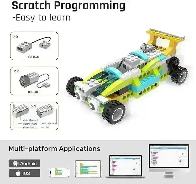 STEM Robot Master Kit (370 Blocks) - Image 7