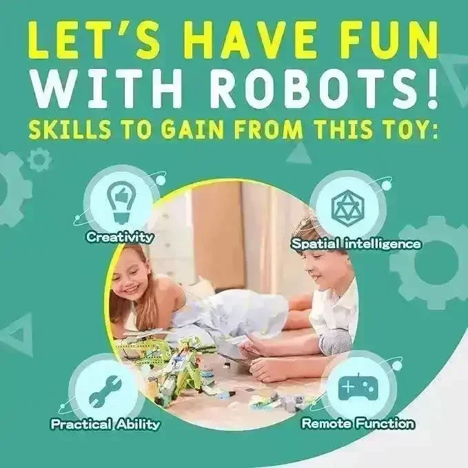 STEM Robot Master Kit (370 Blocks) - Image 8