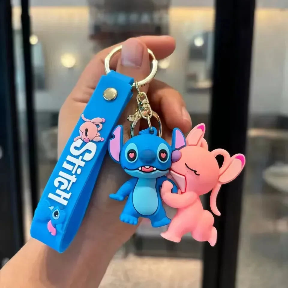 Stitch & Angel Love Duo Keychain - Image 4