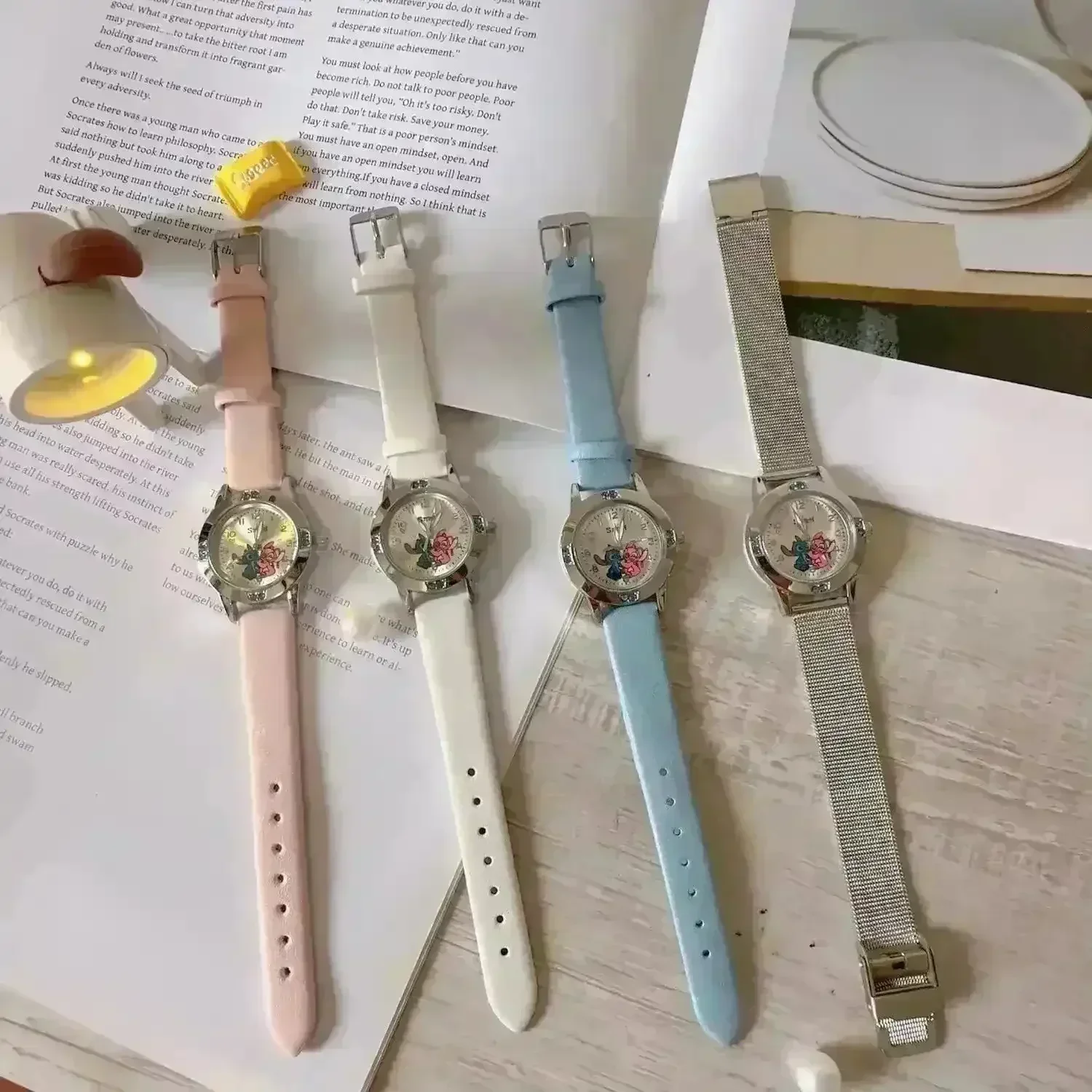Stitch & Angel Love Quartz Watch - Image 4