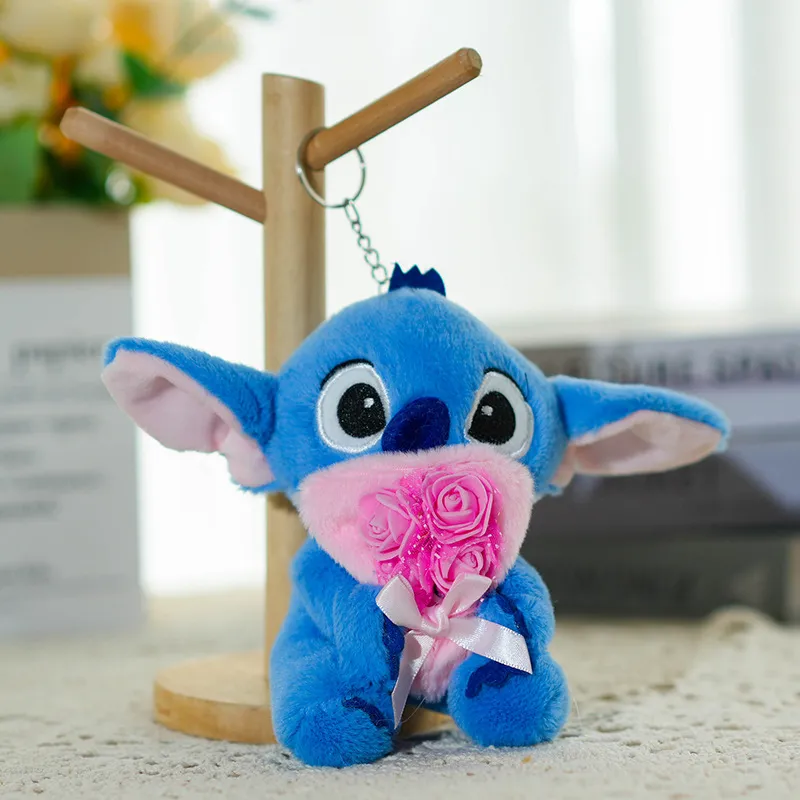 Stitch Bloom Ready Plush Keychain - Image 9
