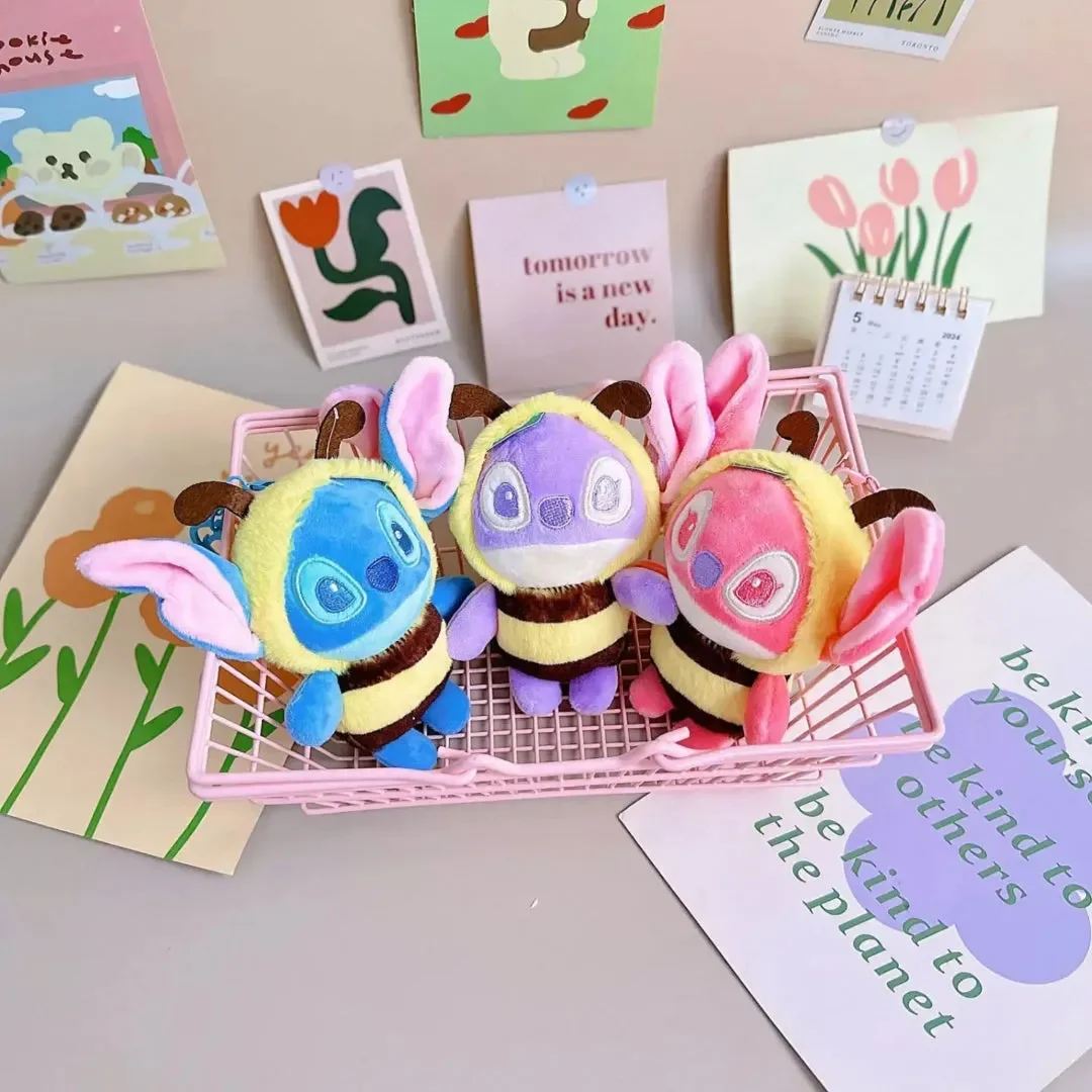 Stitch Buzzworthy Bloom Plush Keychain - Image 2
