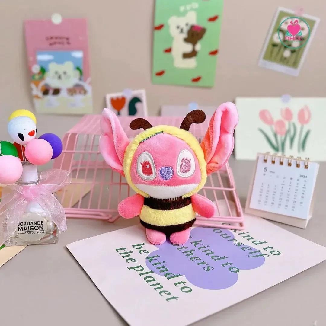 Stitch Buzzworthy Bloom Plush Keychain - Image 4
