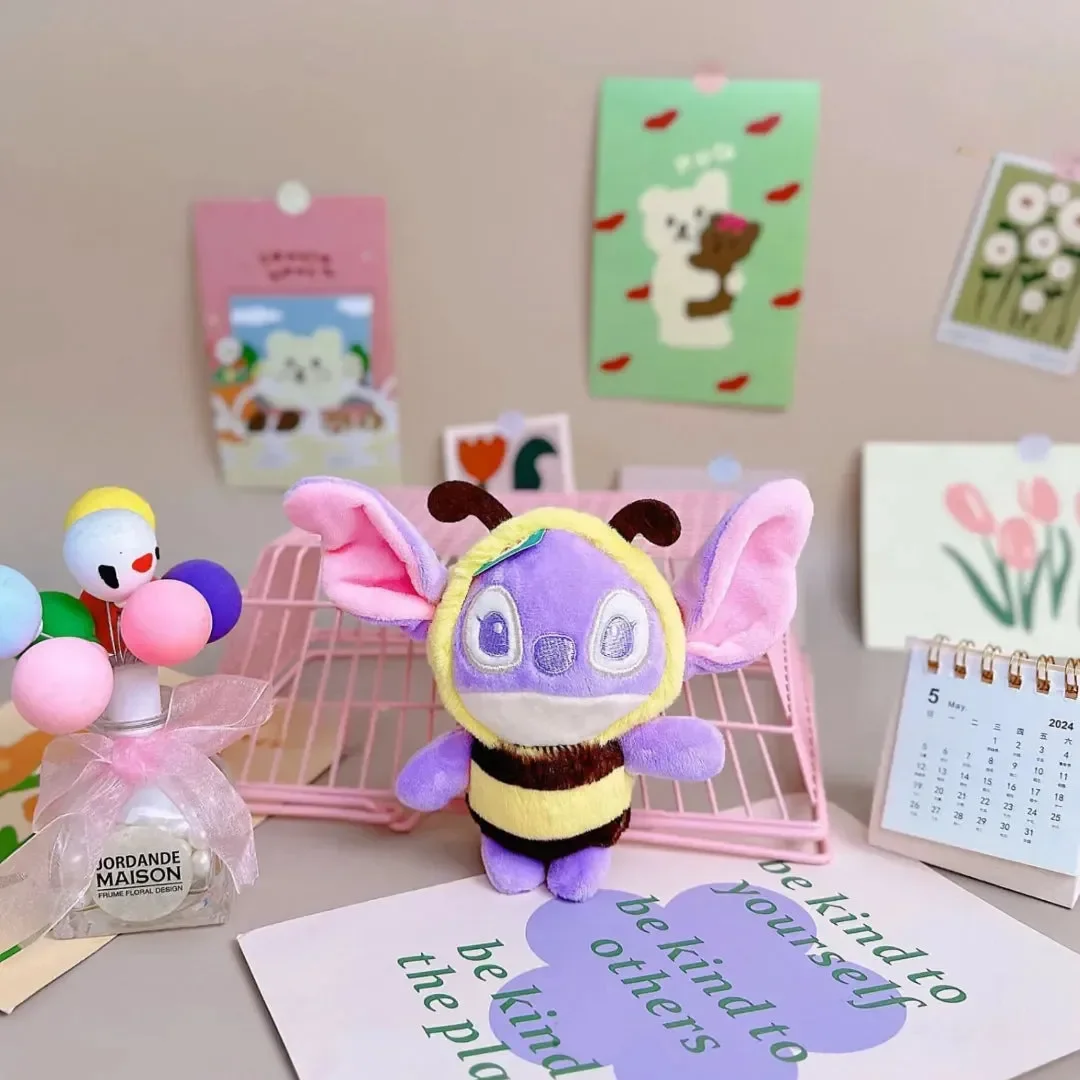 Stitch Buzzworthy Bloom Plush Keychain - Image 6