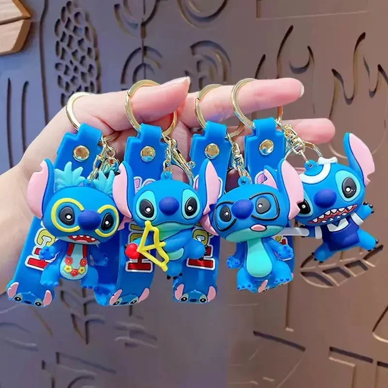 Stitch Style Squad 3D Keychain - Image 2