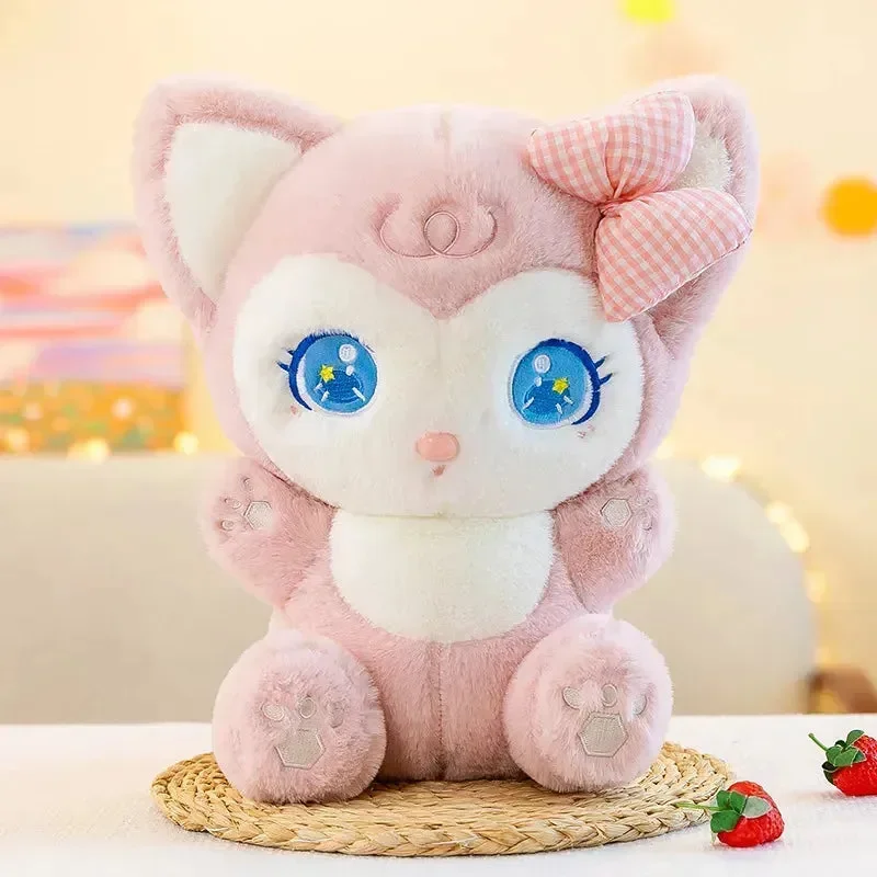 Strawberry Bliss Cat Plush Toy (25 cm)