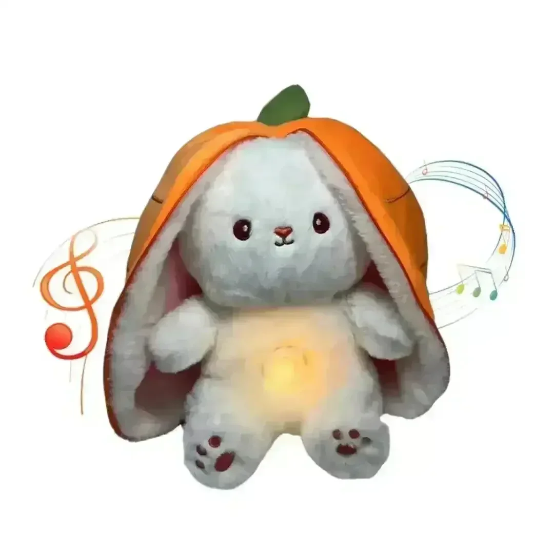 Strawberry Carrot Bunny Breathing Plushie - Image 15