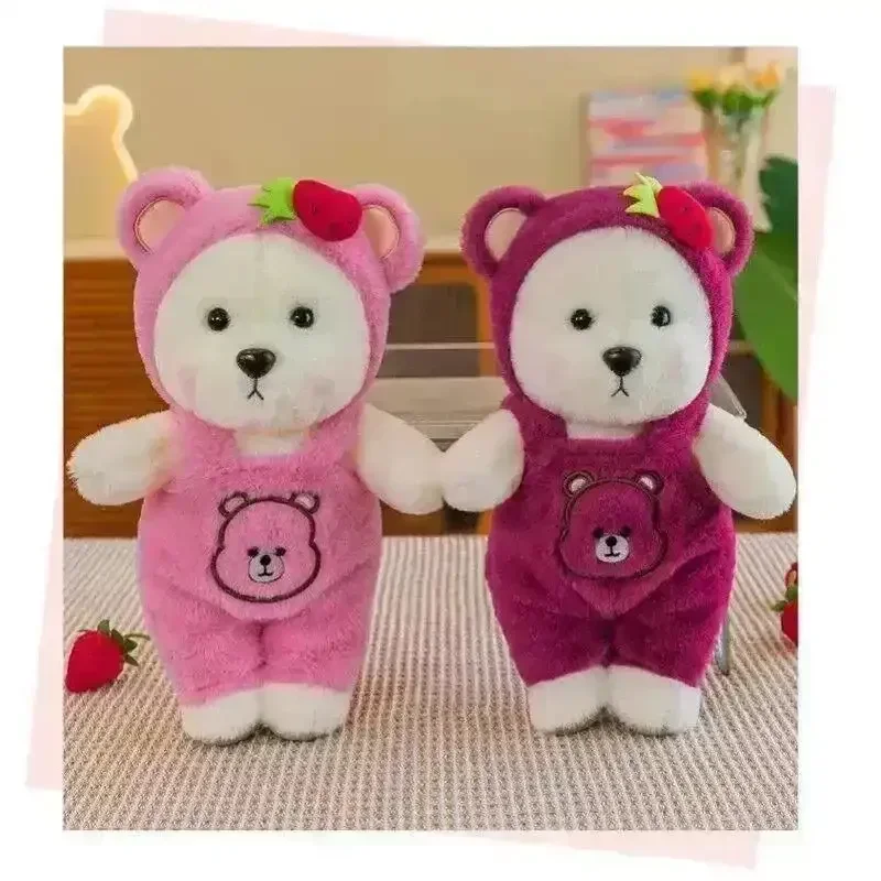 Strawberry Lina Bear Cosplay Plushie - Image 5