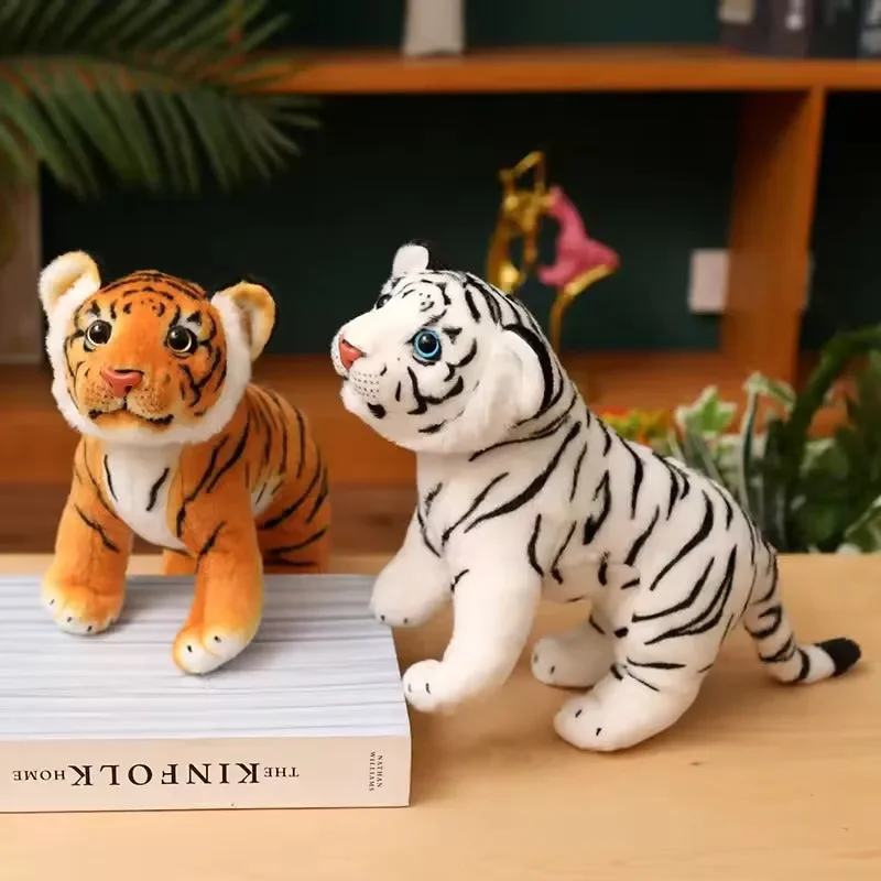 Stripy Snuggler Realistic Tiger Cub Plushie (20 cm) - Image 3