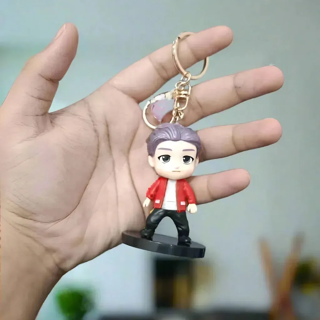 Stylish BTS 3D Figurine Keychains - Image 6