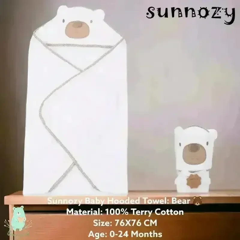Sunnozy Hooded Baby Towels - Image 4