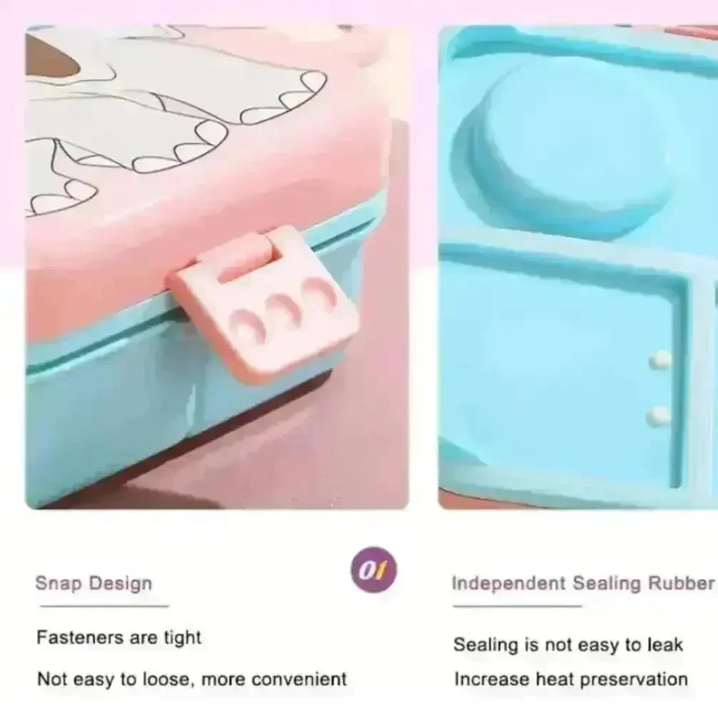 Super Animal 3D Leak-Proof Lunch Box - Image 11