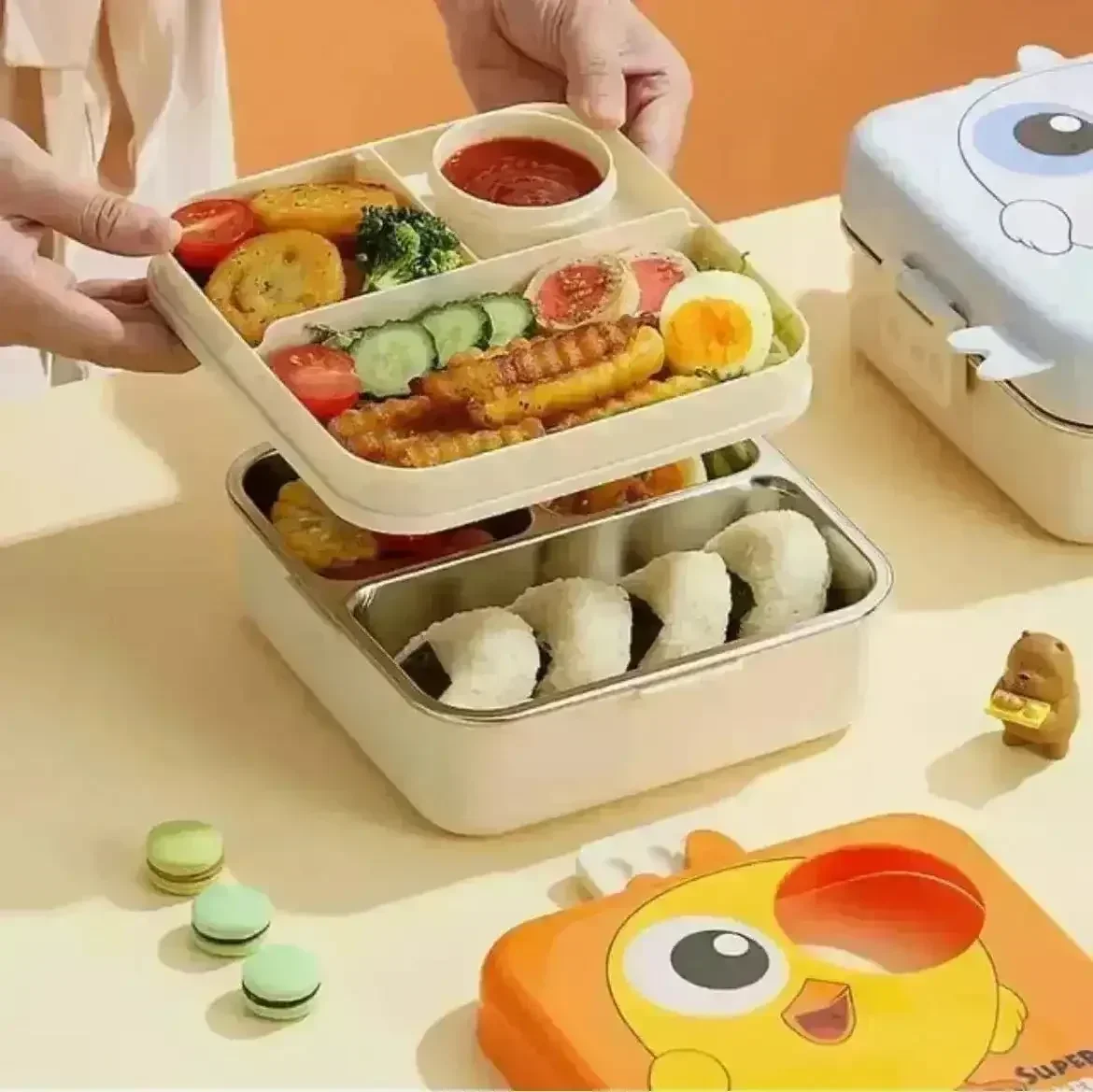 Super Animal 3D Leak-Proof Lunch Box - Image 12