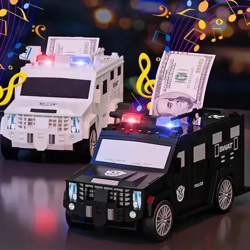 SWAT Cash Truck Piggy Bank