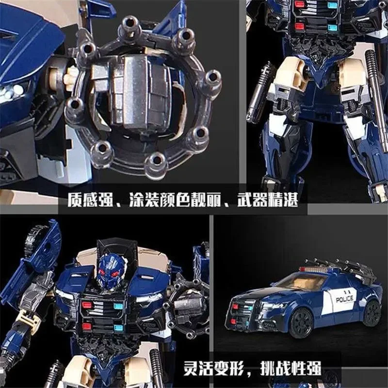 Taiba YS-05 Police Car Transformer Figure - Image 4