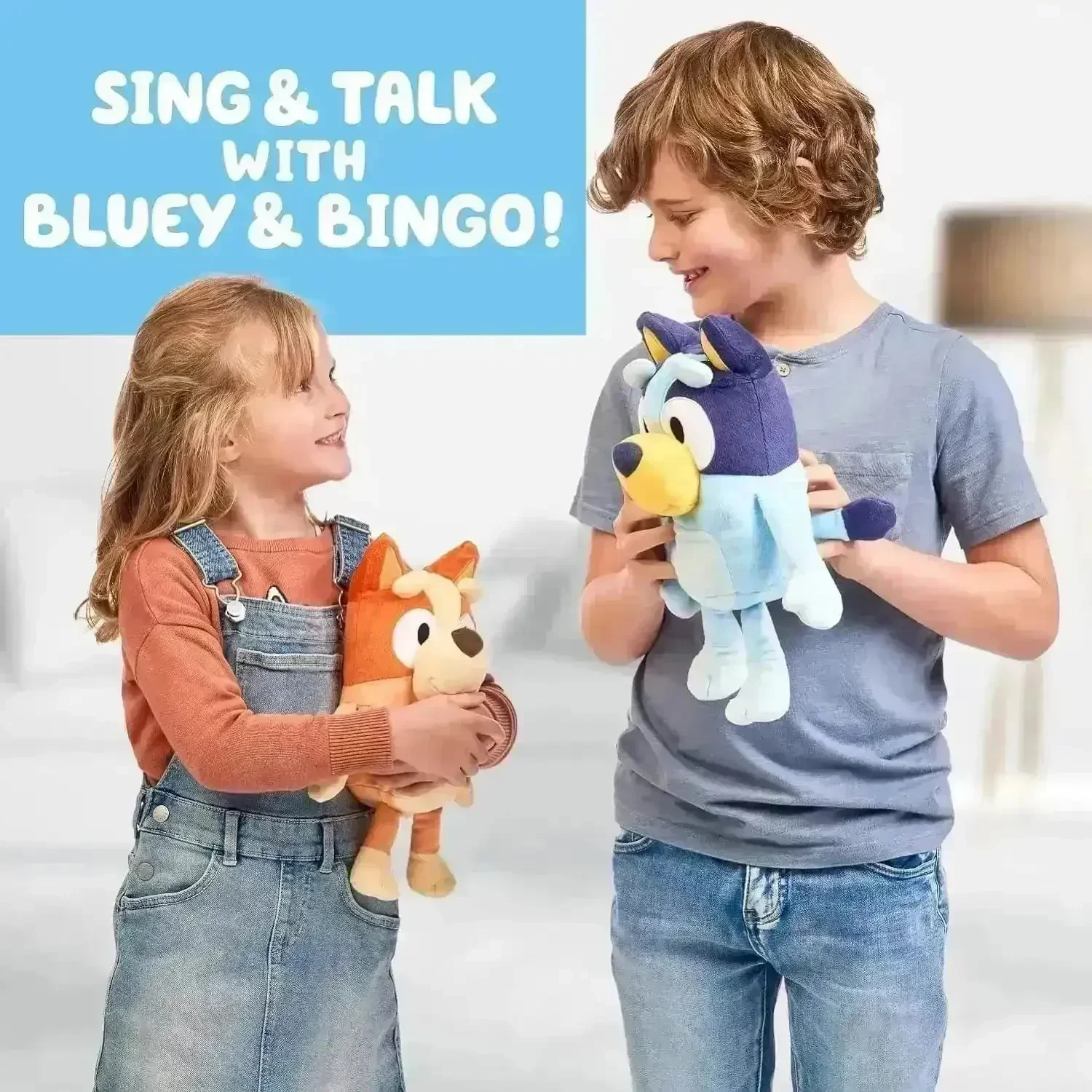 Talking Bluey & Bingo Plush Doll - Image 3