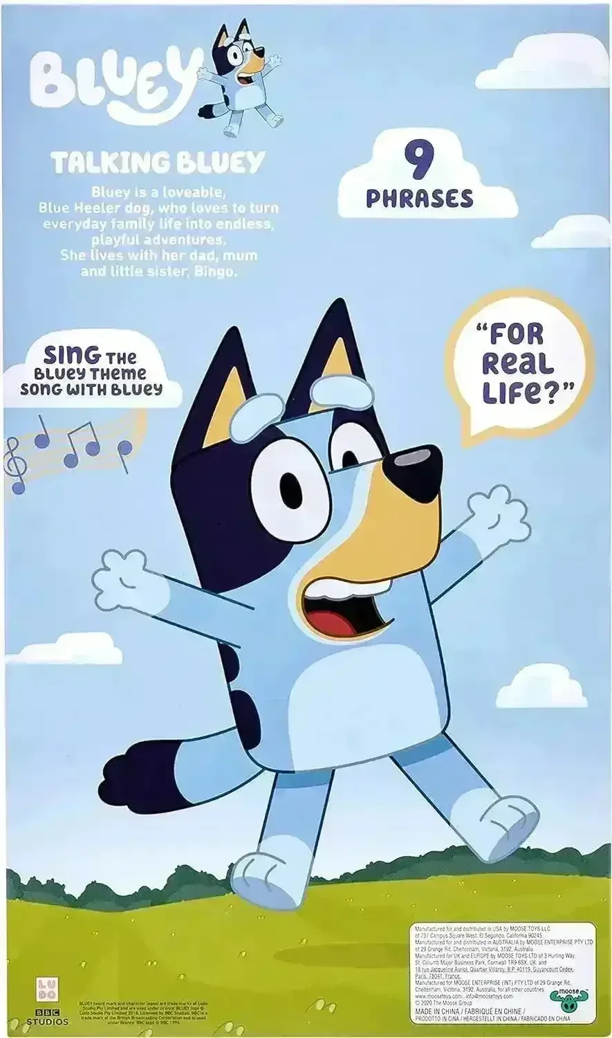 Talking Bluey & Bingo Plush Doll - Image 4