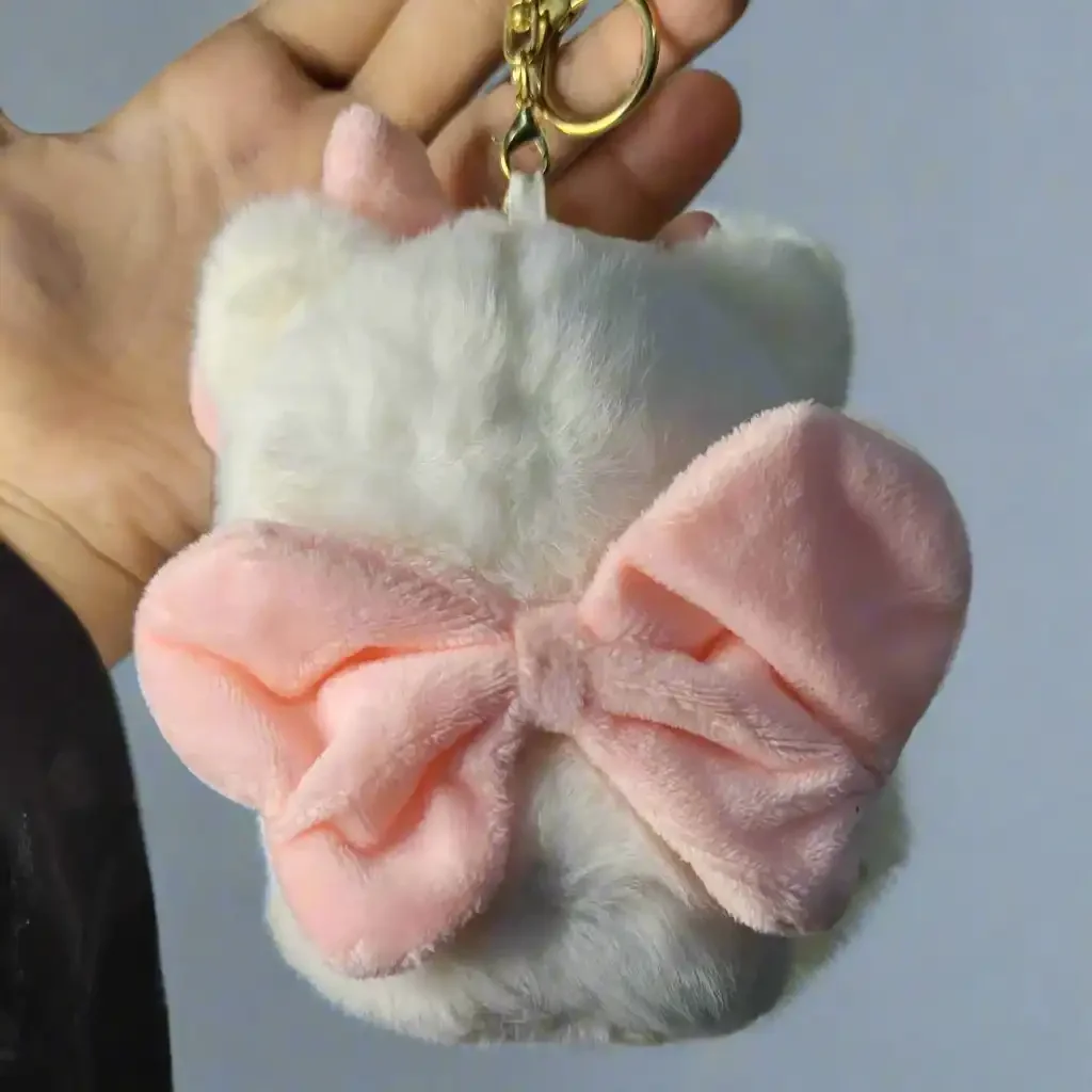 Teddy Bear Heartwarm Touch Keychain - Image 4