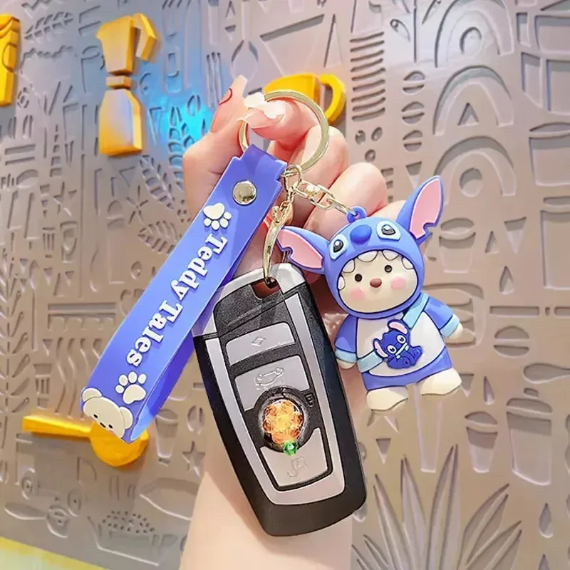 Teddy Tales Lena Bear Keychain - Image 3
