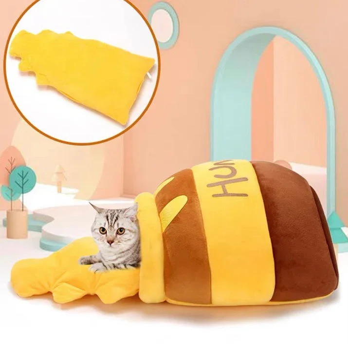 The Hundred Acre Hunny Cat Bed - Image 3
