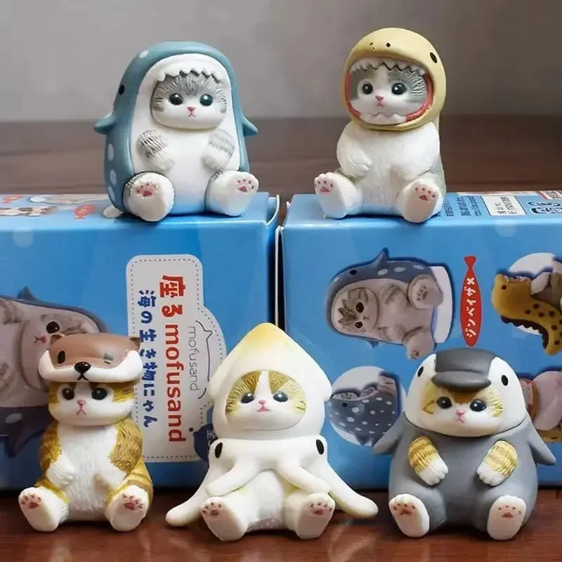 The Mofusand Shark Cat Series Blind Box - Image 2