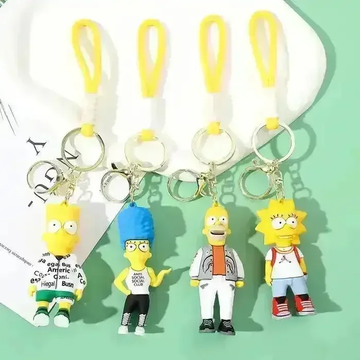 The Simpsons Springfield Squad Keychain - Image 4