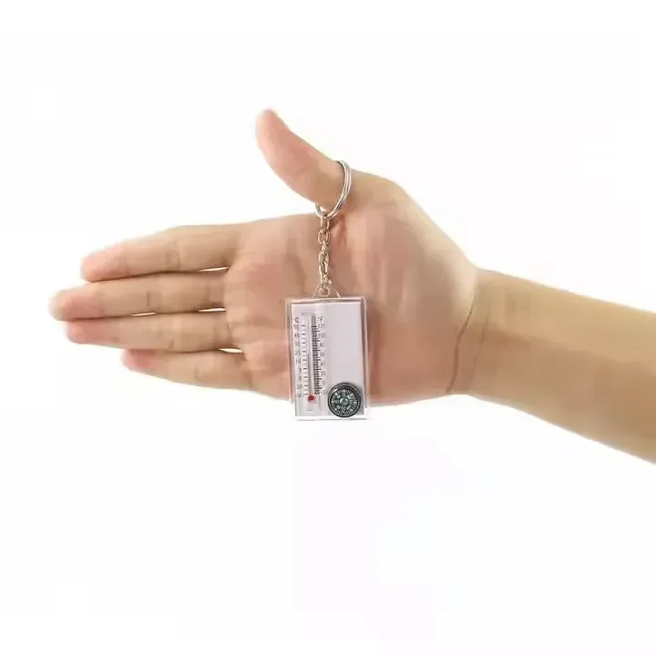 Thermometer Compass Utility Keychain - Image 5