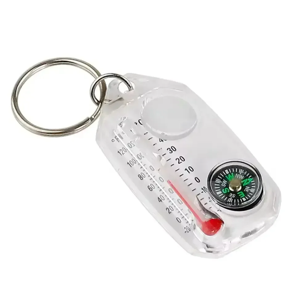 Thermometer Compass Utility Keychain - Image 7