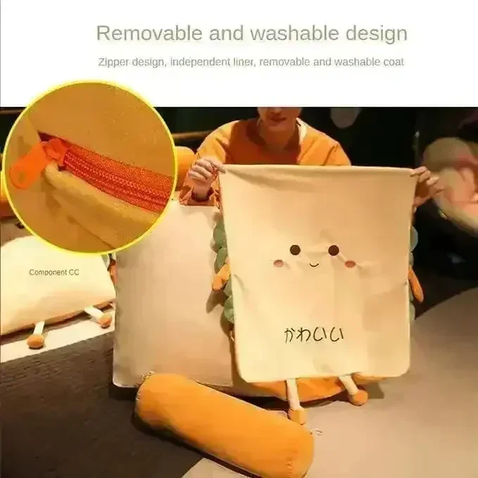 Toast Plush Pillow and Blanket - Image 9