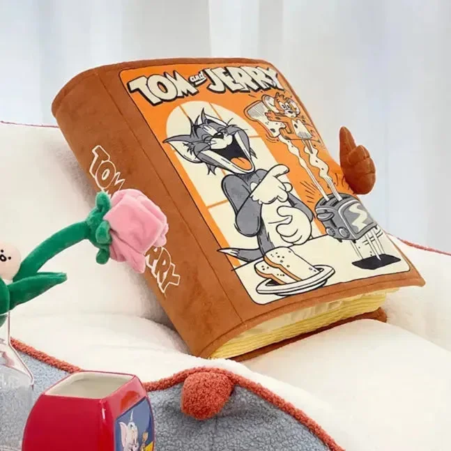 Tom and Jerry Comic Capers Book Pillow - Image 6