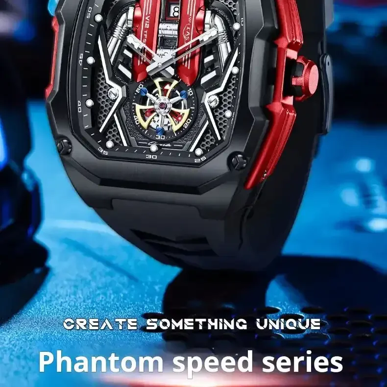 Tonneau Phantom Speed Series Luxury Watch - Image 2