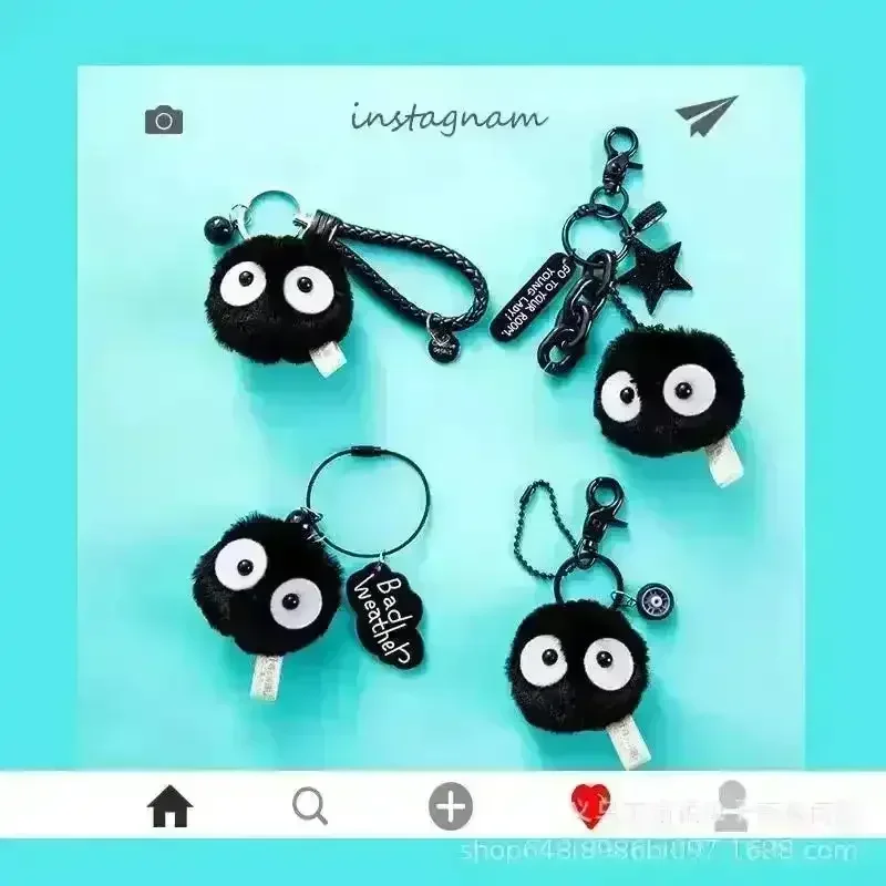 Totoro Elf Plush Keychain - Image 3