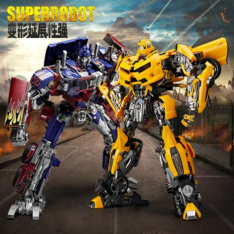 Trans4mers Bumblebee Hornet Warrior Figure (28 cm) - Image 4