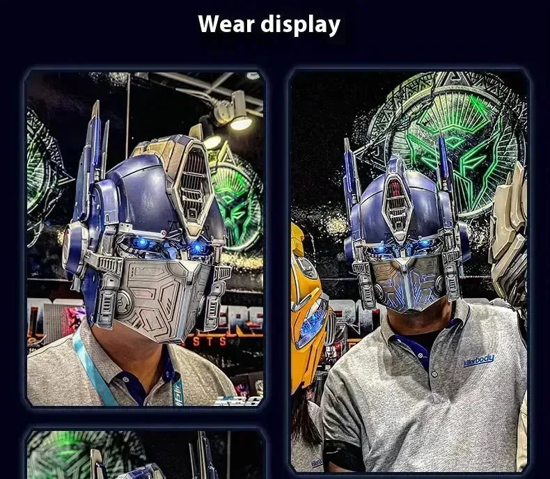 Transformers Optimus Prime Voice Controlled Helmet - Image 9