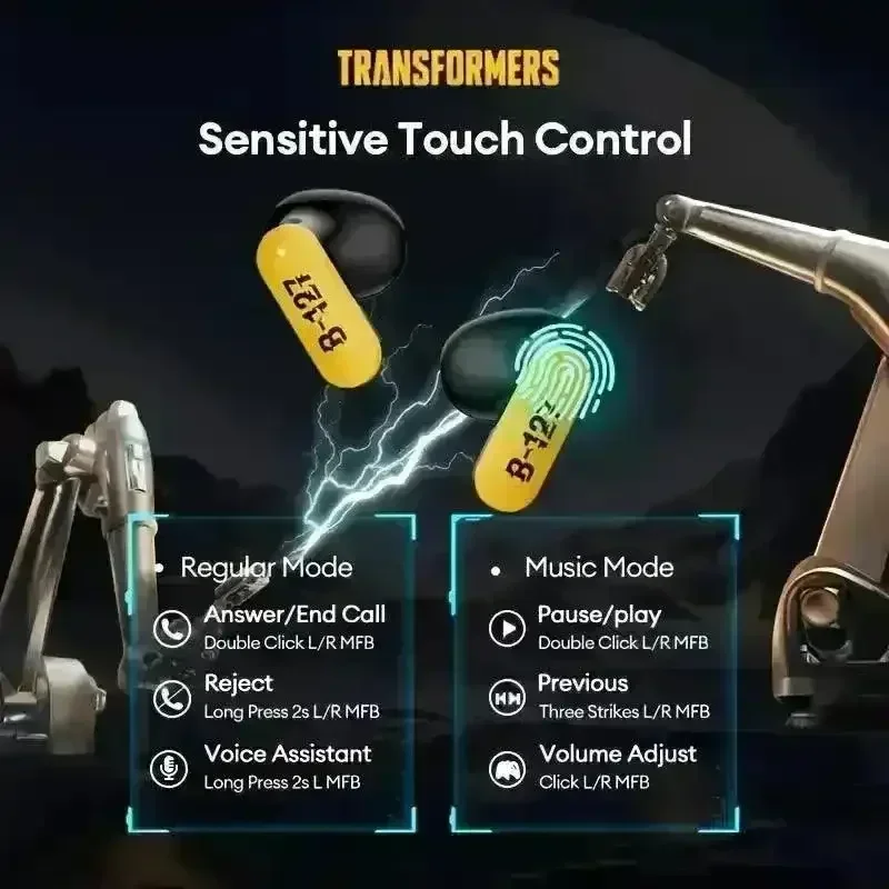 Transformers TF-T11 TWS Earphones - Image 6