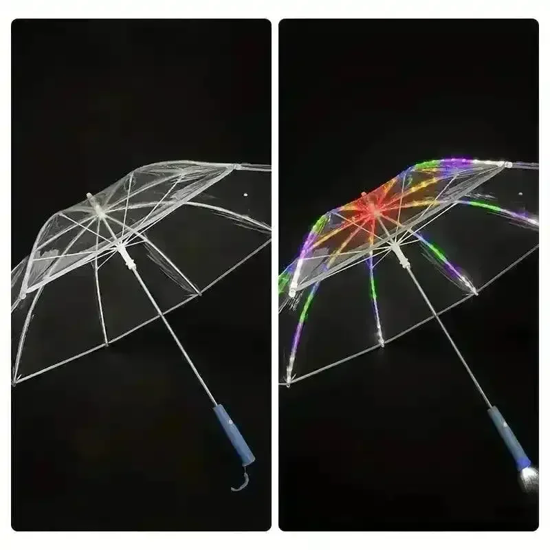 Transparent LED Light-Up Umbrella - Image 3