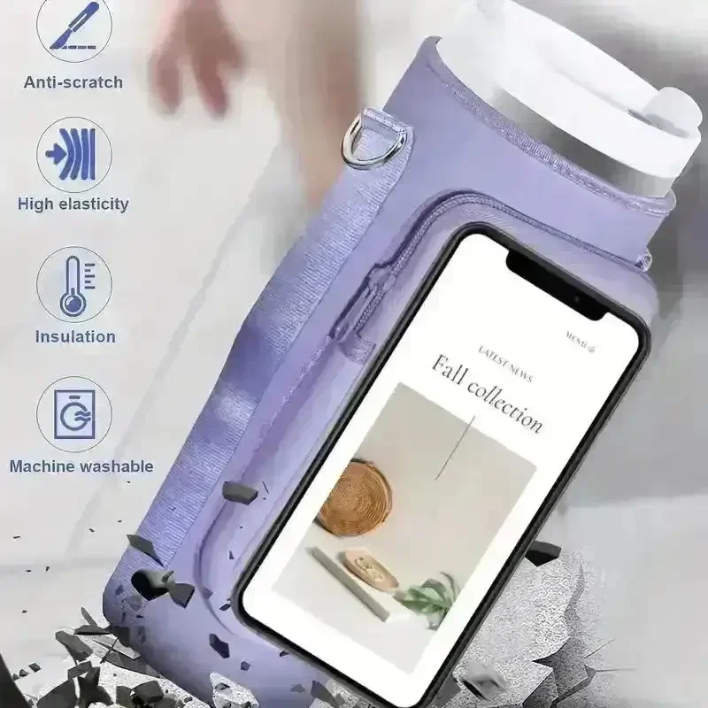 Transparent Pocket Neoprene Bag (For Stanley 40 oz) - Image 2